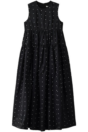 クラネ/CLANEのDOT TIERED VOLUME ONEPIECE