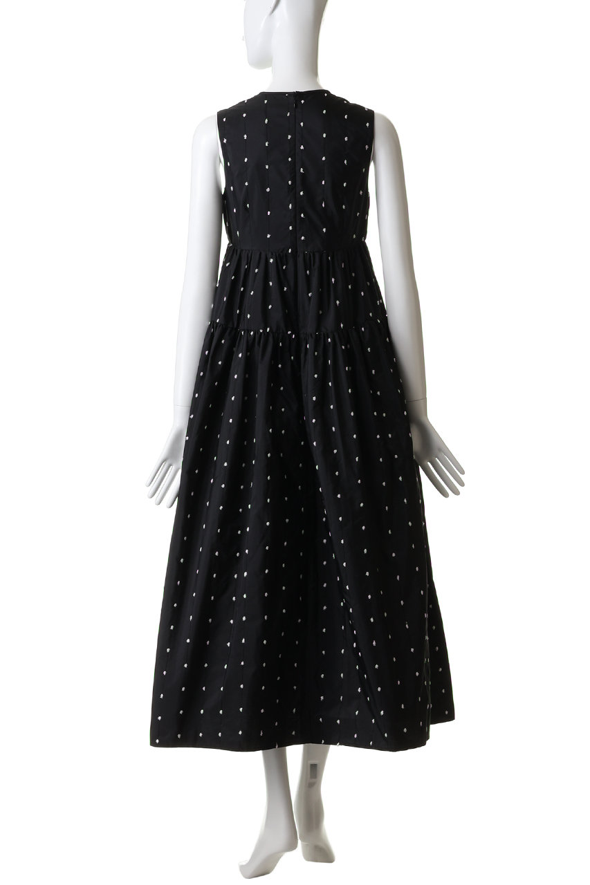 CLANE(クラネ)｜DOT TIERED VOLUME ONEPIECE/MIX の通販｜ELLESHOP