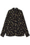 MABEL FLOWER SHIRT クラネ/CLANE BLACK