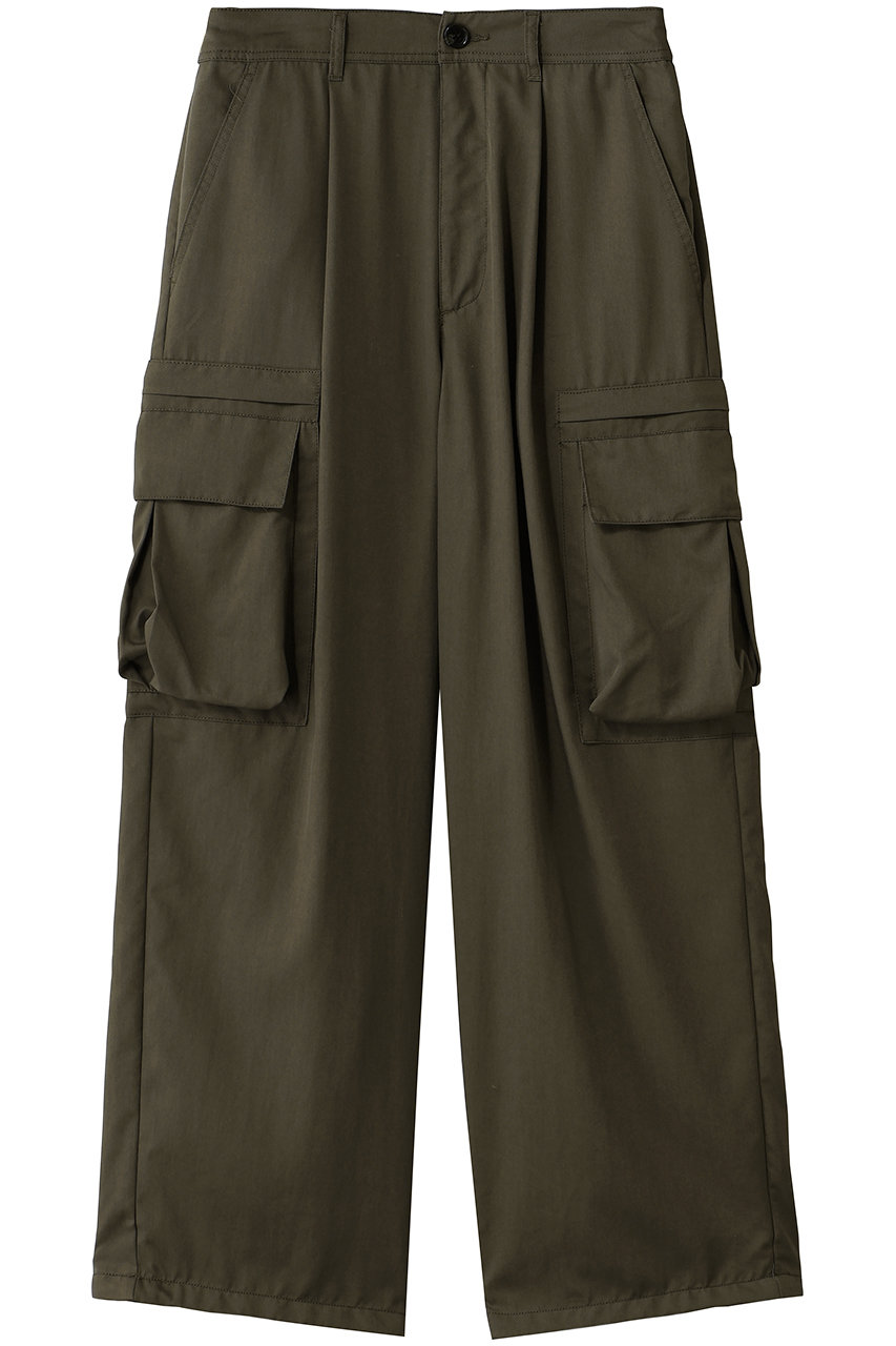 クラネ/CLANEのLOW WAIST POCKET CARGO PANTS(KHAKI/11110-7063)