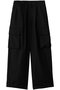 LOW WAIST POCKET CARGO PANTS クラネ/CLANE BLACK