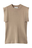 SQUARE SLEEVE KNIT TOPS/トップス