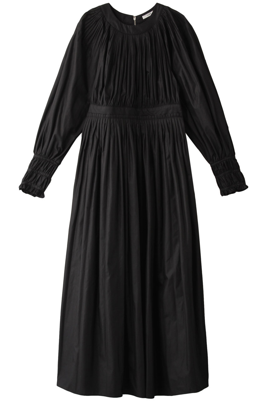 Clane クラネ Balloon Pleat One Piece ワンピース ブラック の通販 Elleshop エル ショップ