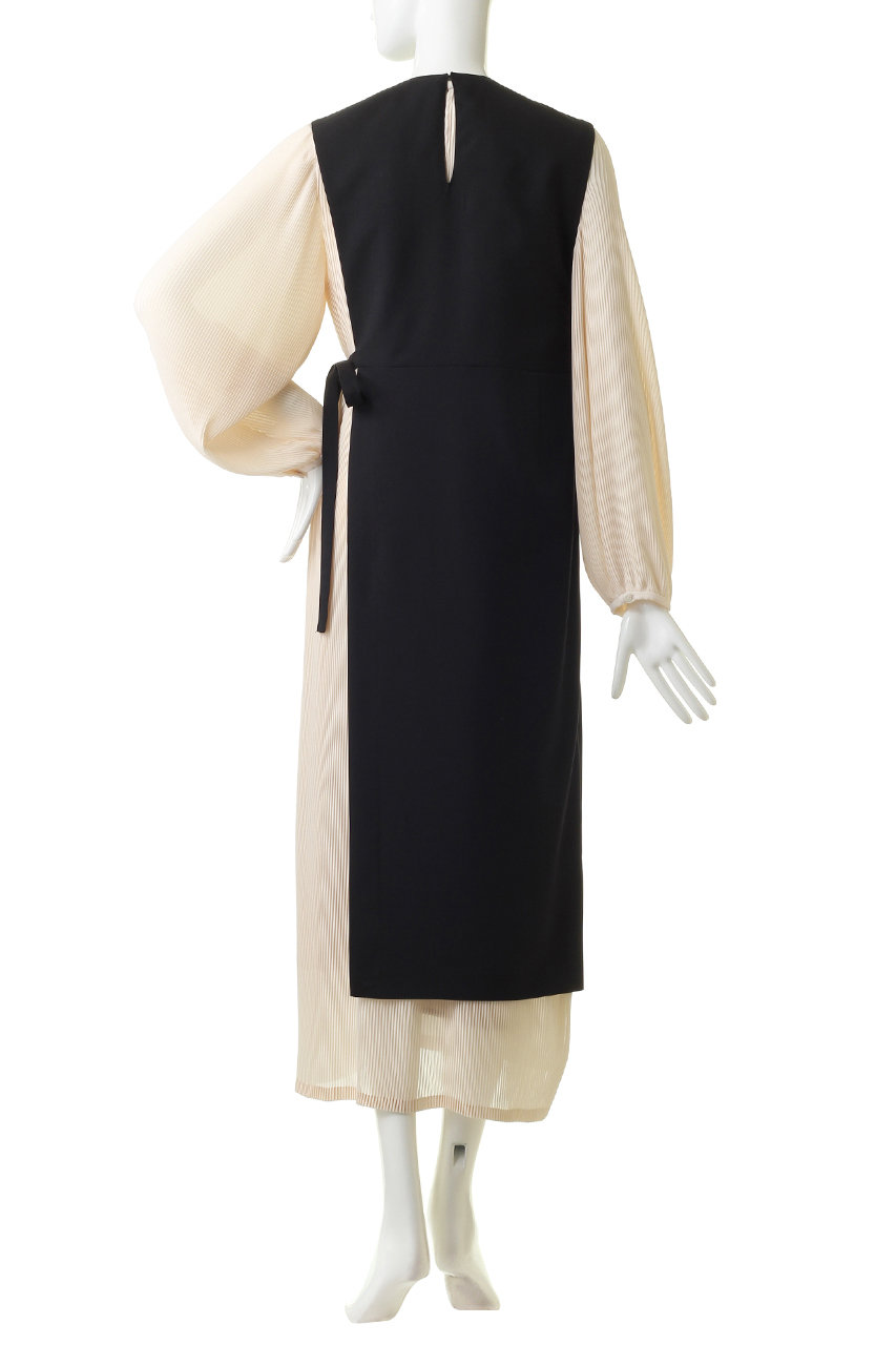 Clane クラネ 3way Thin Pleat One Piece ワンピース アイボリー の通販 Elleshop エル ショップ