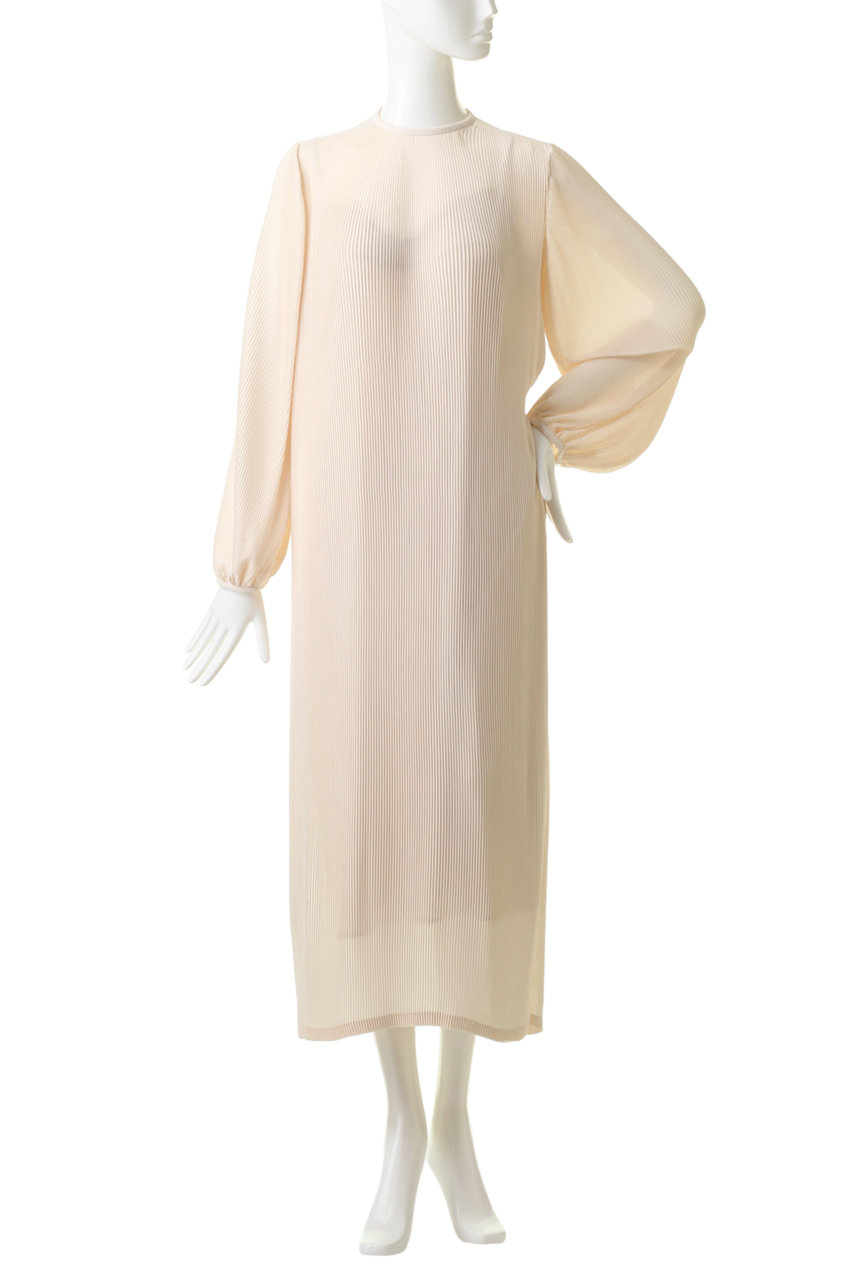 Clane クラネ 3way Thin Pleat One Piece ワンピース アイボリー の通販 Elleshop エル ショップ
