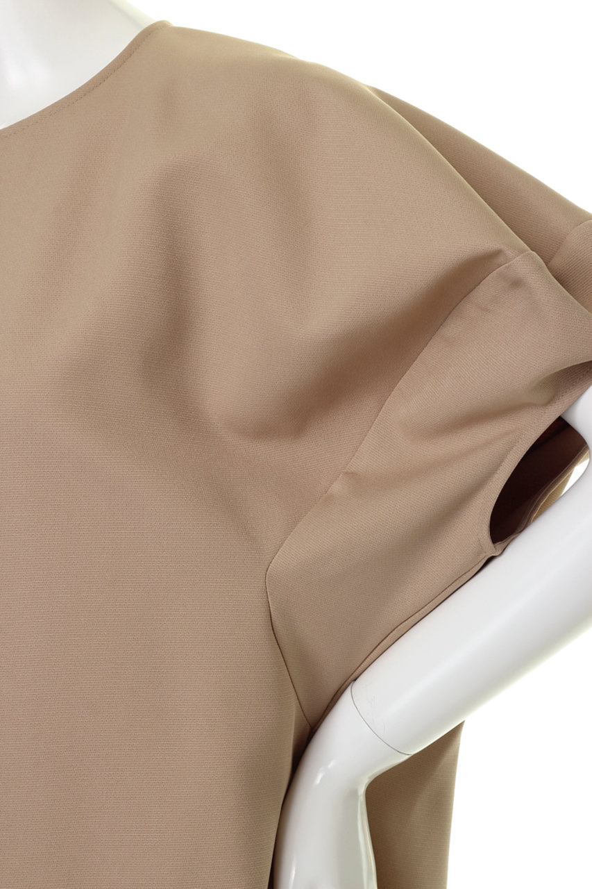 Clane クラネ Lantern Sleeve One Piece ワンピース ベージュ の通販 Elleshop エル ショップ