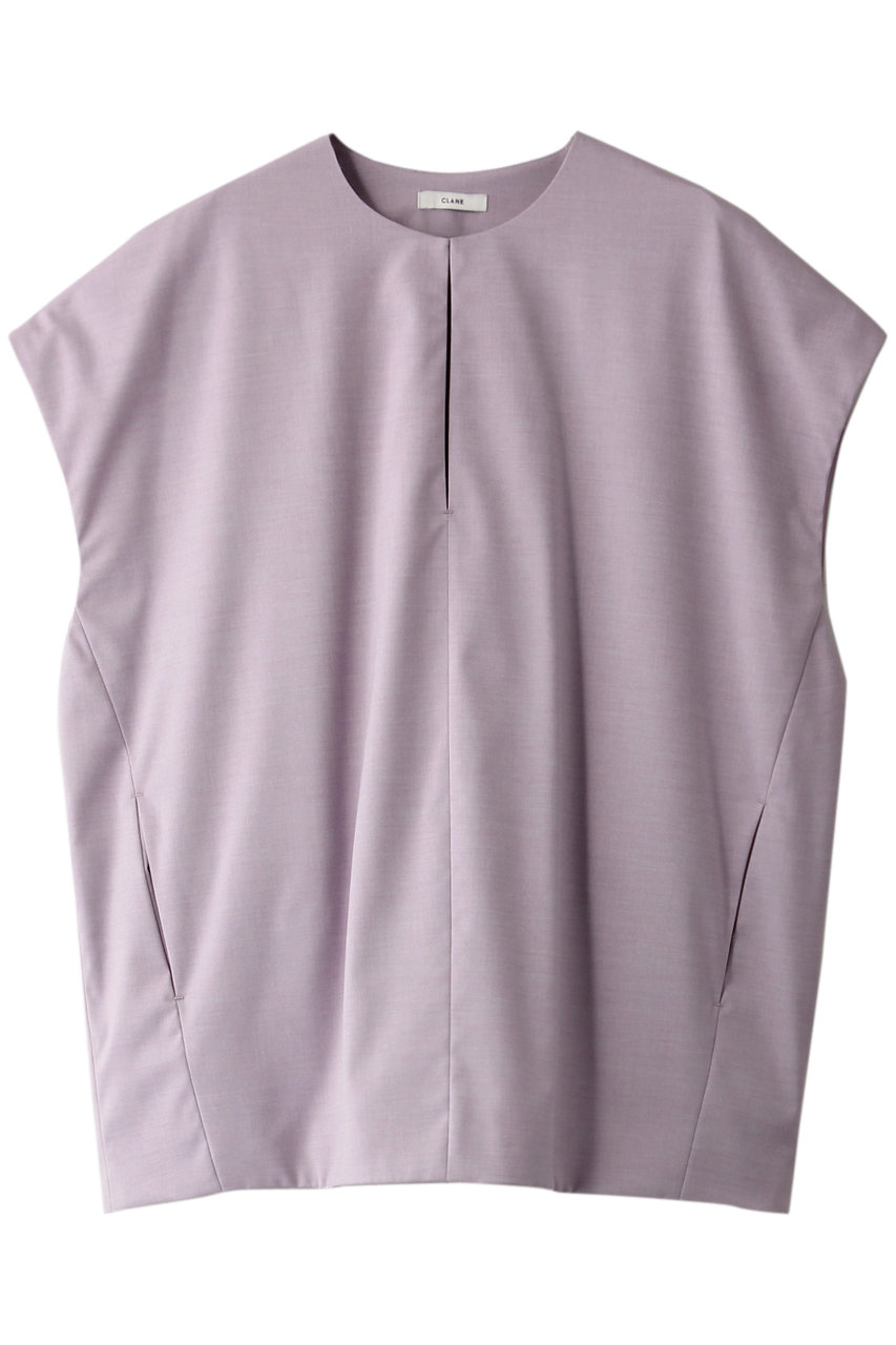 CLANE クラネ SOLID FORM TOPS/トップス パープル