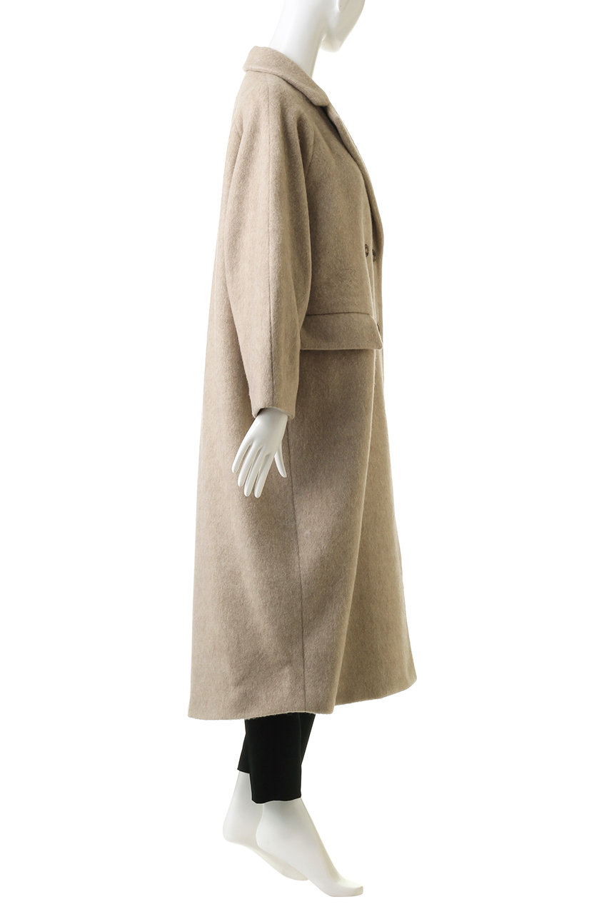 CLANE(クラネ)｜DOUBLE WOOL LONG COAT / コート/IVORY の通販｜ELLESHOP・(エル・ショップ)