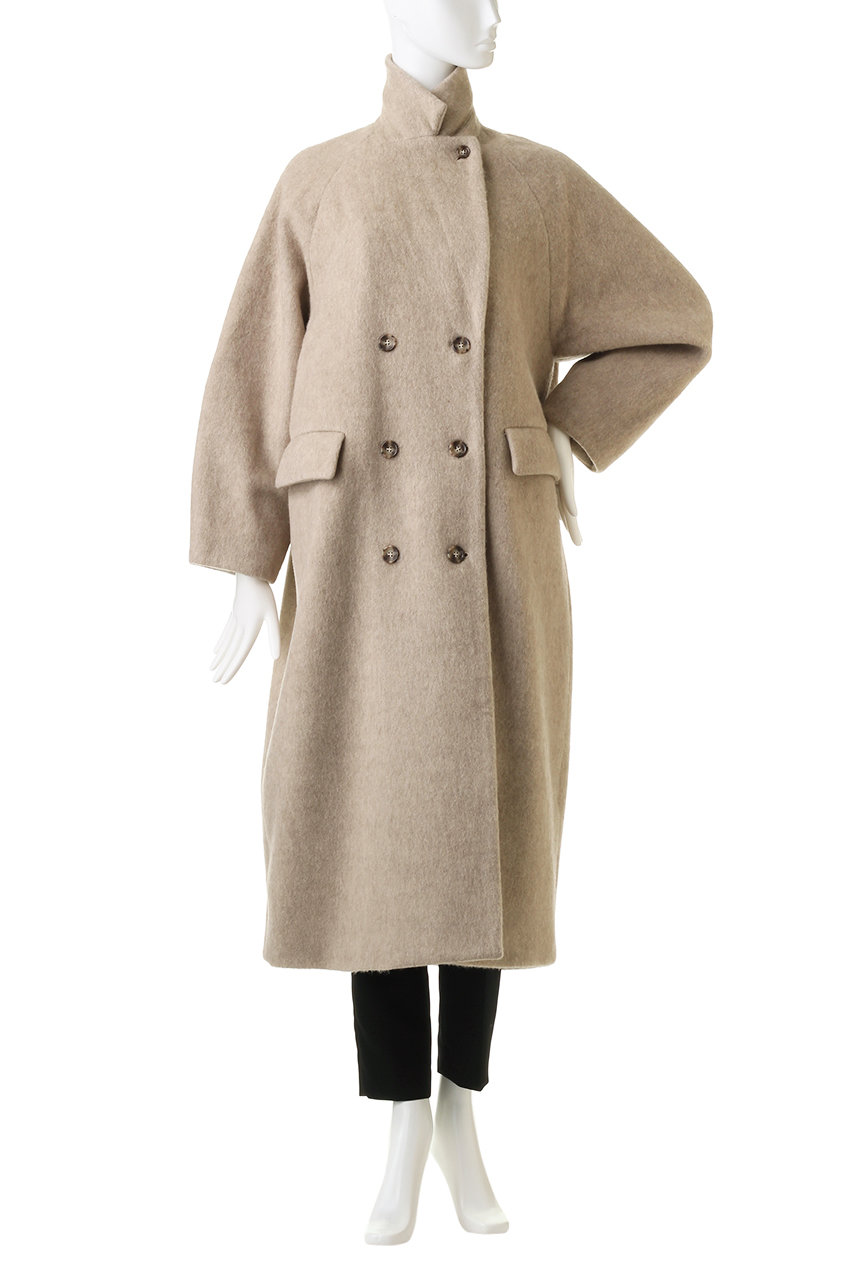 CLANE(クラネ)｜DOUBLE WOOL LONG COAT / コート/IVORY の通販