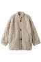 CURL FUR SHORT COAT / コート クラネ/CLANE IVORY
