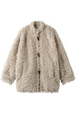 CLANE(クラネ)｜CURL FUR SHORT COAT / コート/IVORY の通販