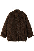 CURL FUR SHORT COAT / コート