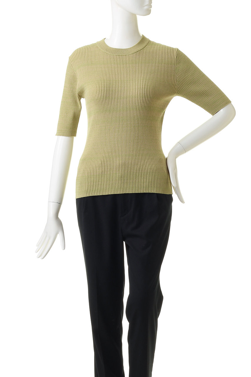 CLANE/クラネ】BASIC COMPACT KNIT TOPS/ベーシックコンパクト