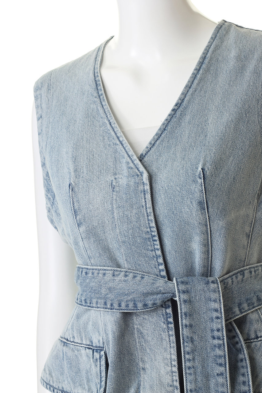 お得高品質 CLANE PANNIER LINE DENIM BUSTIER クラネ 低価セール