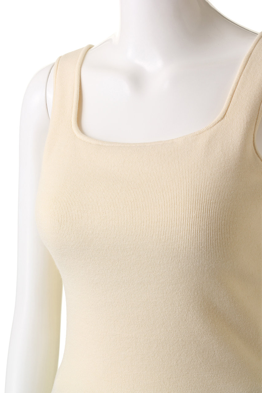 SQUARE TANK KNIT TOPS ニット