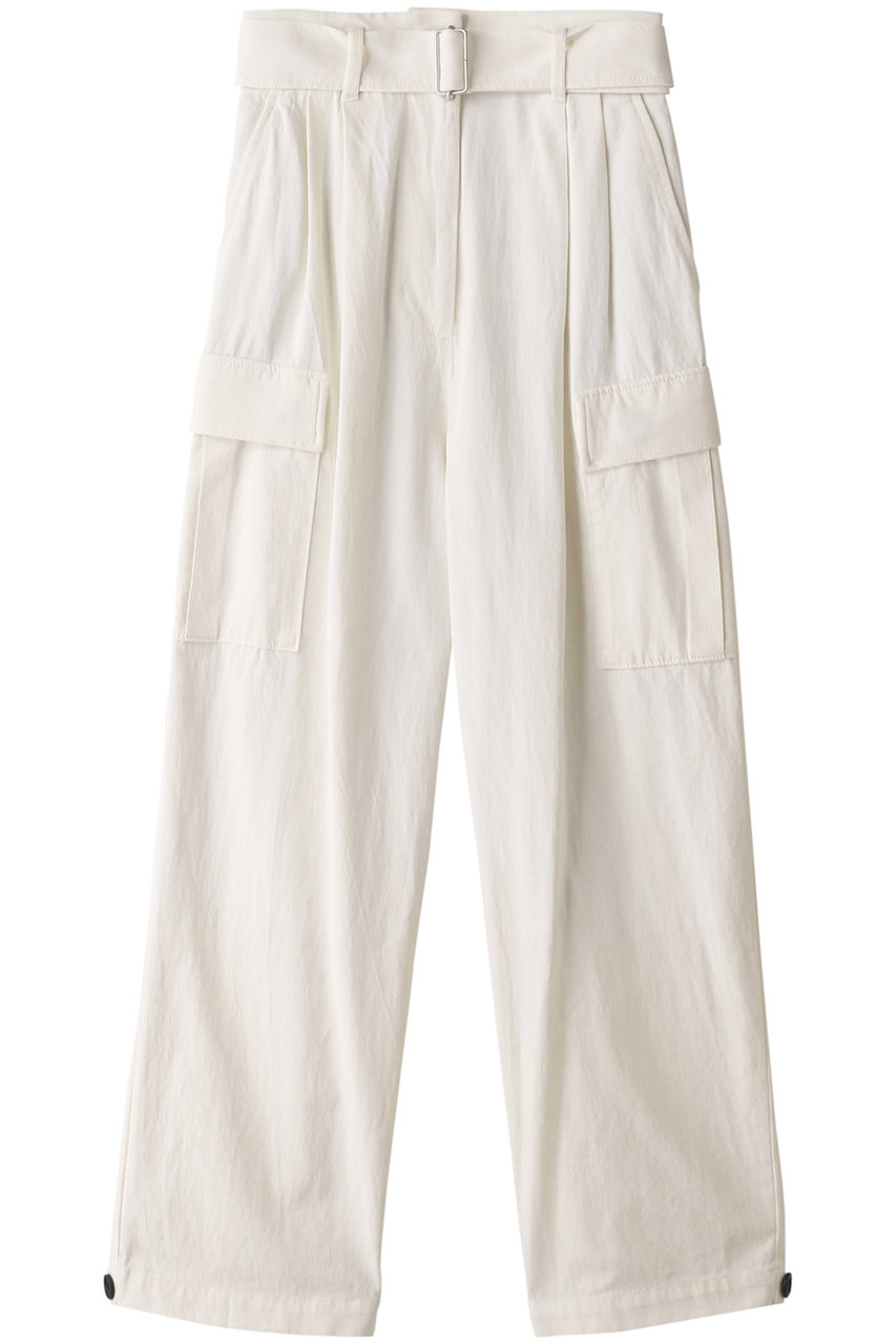 CLANE(クラネ)｜H/W BACK SLIT CARGO PANTS パンツ/ホワイト の通販