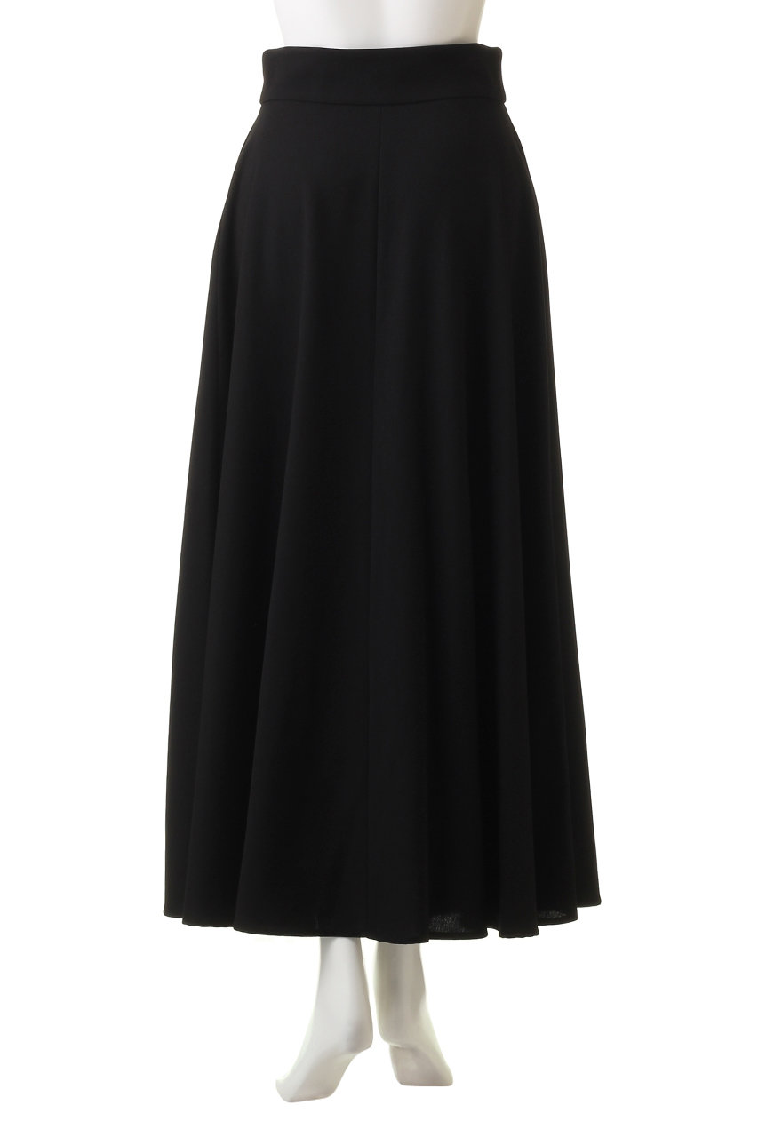 CLANE(クラネ)｜FRONT ZIP FLARE SKIRT スカート/ホワイト の通販