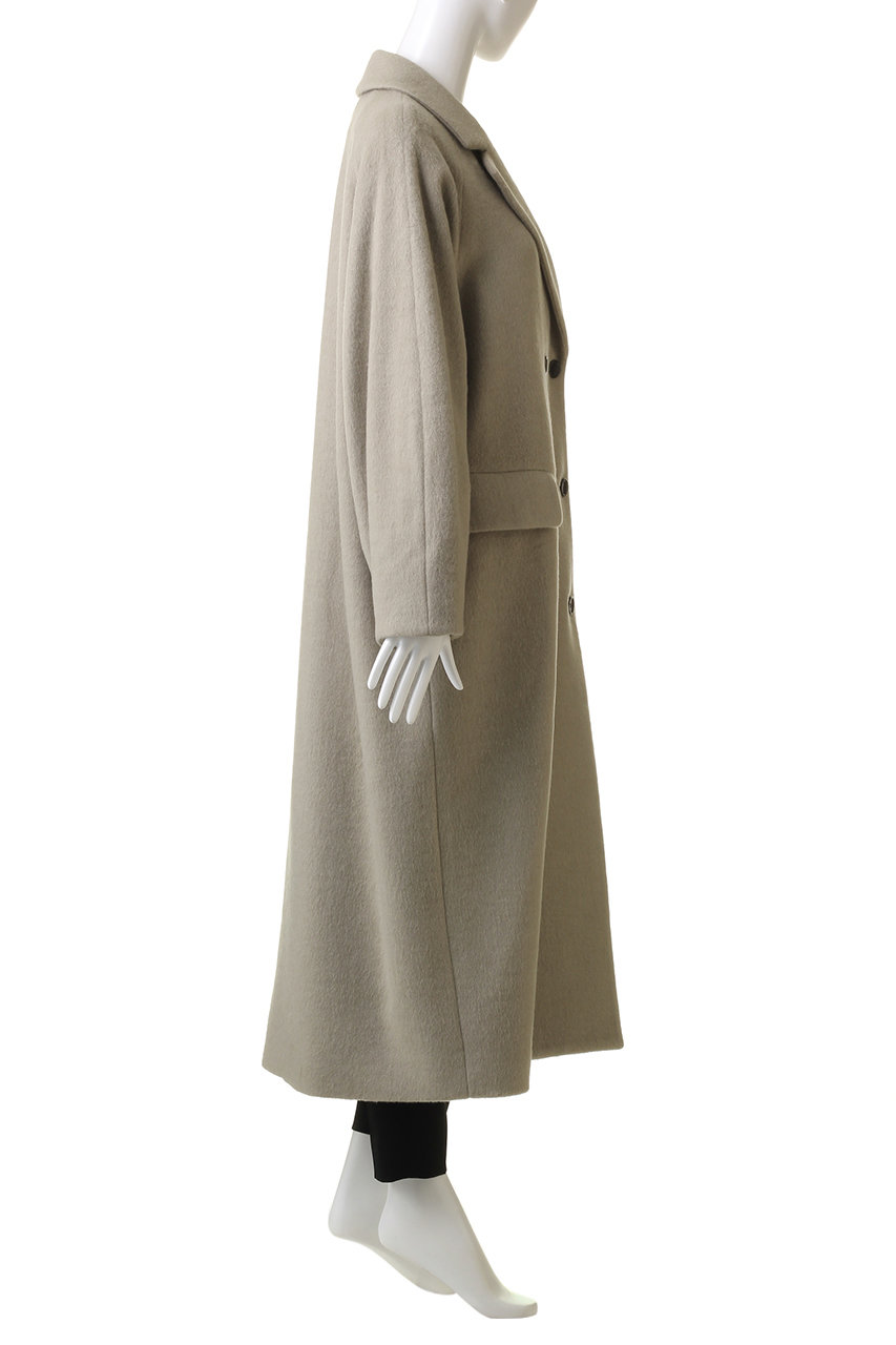 DOUBLE WOOL LONG COAT/コート