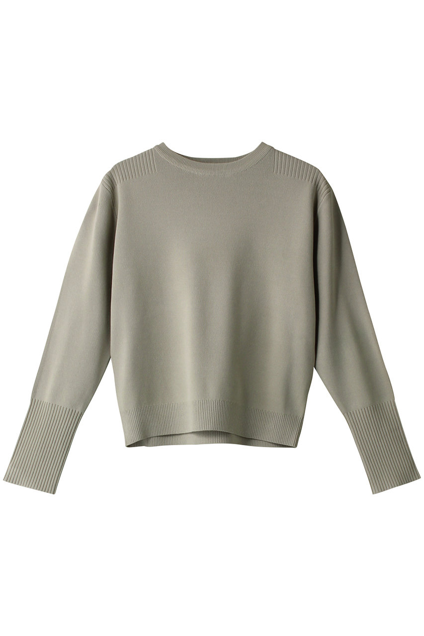 CLANE BASIC COMPACT KNIT TOPS/トップス (GREEN, 2) クラネ ELLE SHOP CLANE BASIC COMPACT KNIT TOPS/トップス (GREEN, 2) クラネ ELLE SHOP