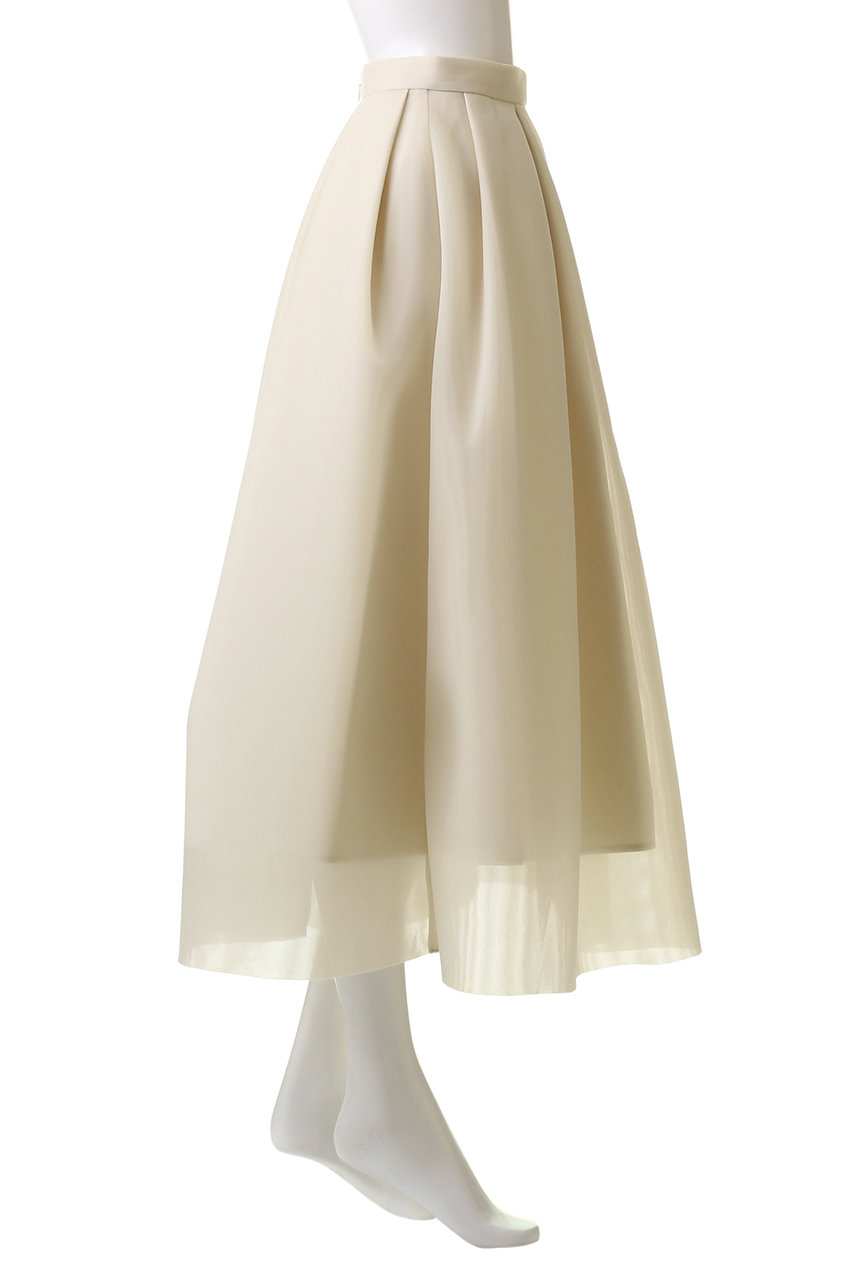 SHEER RUSSELL VOLUME FLARE SKIRT/スカート