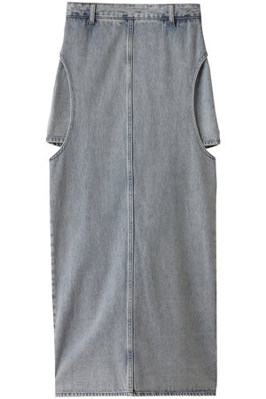 クラネ/CLANEのCIRCLE CUT LAYERED DENIM SKIRT/デニムスカート(110700/110703)