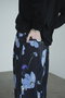 MULTICOLORED FLOWER WIDE PANTS パンツ クラネ/CLANE