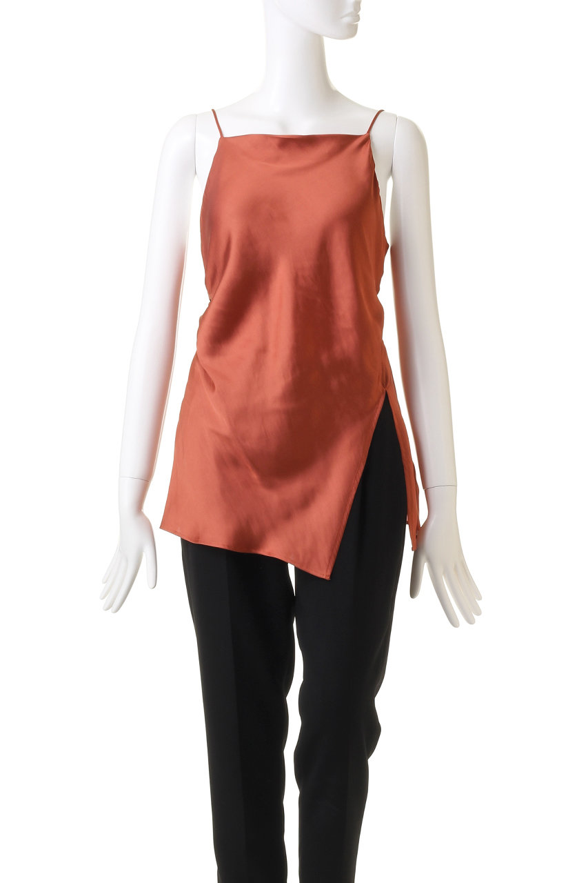 CLANE DRAPE SATIN CAMISOLE TOPS(DRAPE SATIN CAMISOLE TOPS CLANE DRAPE SATIN CAMISOLE TOPS(DRAPE SATIN CAMISOLE TOPS