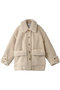 RIDGE POCKET BOA OVER COAT ジャケット クラネ/CLANE IVORY