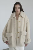 RIDGE POCKET BOA OVER COAT ジャケット