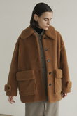 RIDGE POCKET BOA OVER COAT ジャケット