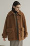 RIDGE POCKET BOA OVER COAT ジャケット クラネ/CLANE