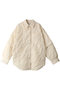 PADDED CRUMPLY SHIRT JACKET ジャケット クラネ/CLANE IVORY