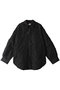 PADDED CRUMPLY SHIRT JACKET ジャケット クラネ/CLANE BLACK