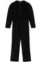 CORDUROY JUMPSUIT ジャンプスーツ クラネ/CLANE BLACK