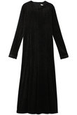 CLANE(クラネ)｜VELOUR GLITTER ONEPIECE ワンピース/BEIGE の