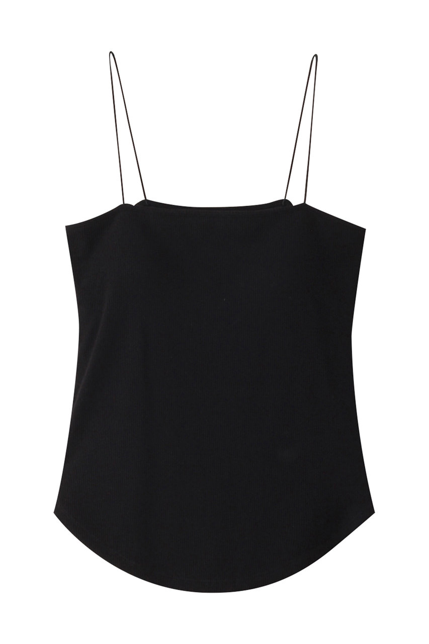 クラネ/CLANEのTHIN CODE CAMISOLE/キャミソール(BLACK/16105-1112)