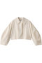 COCOON SLEEVE SHORT JACKET/ジャケット クラネ/CLANE IVORY