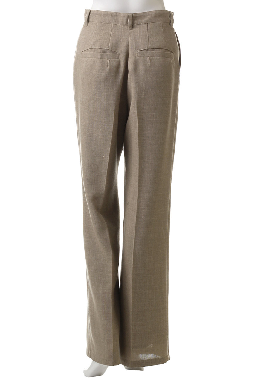 CLANE(クラネ)｜CENTER CLEASE STRAIGHT PANTS/パンツ/IVORY の