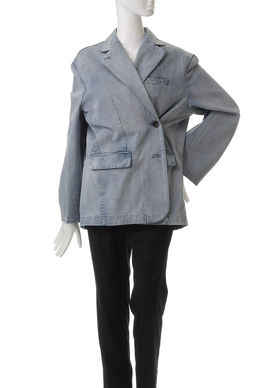 CLANE(クラネ)｜FADED COLOR TAILORED JACKET/ジャケット/BEIGE