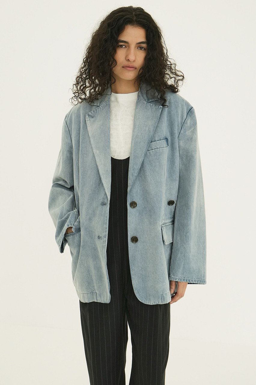 FADED COLOR TAILORED JACKET