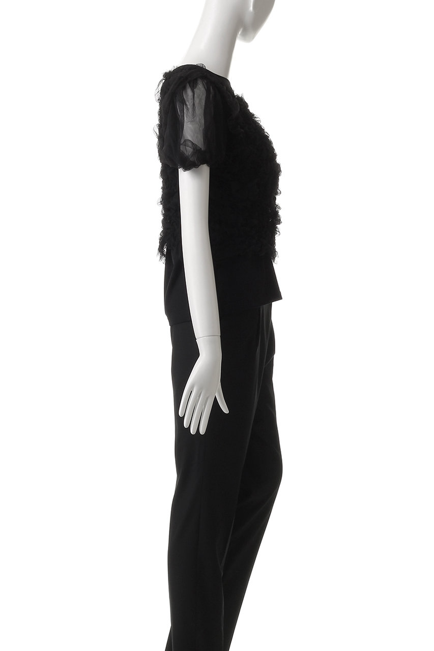 TULLE FLOCKY LAYERED TOPS | CLANE