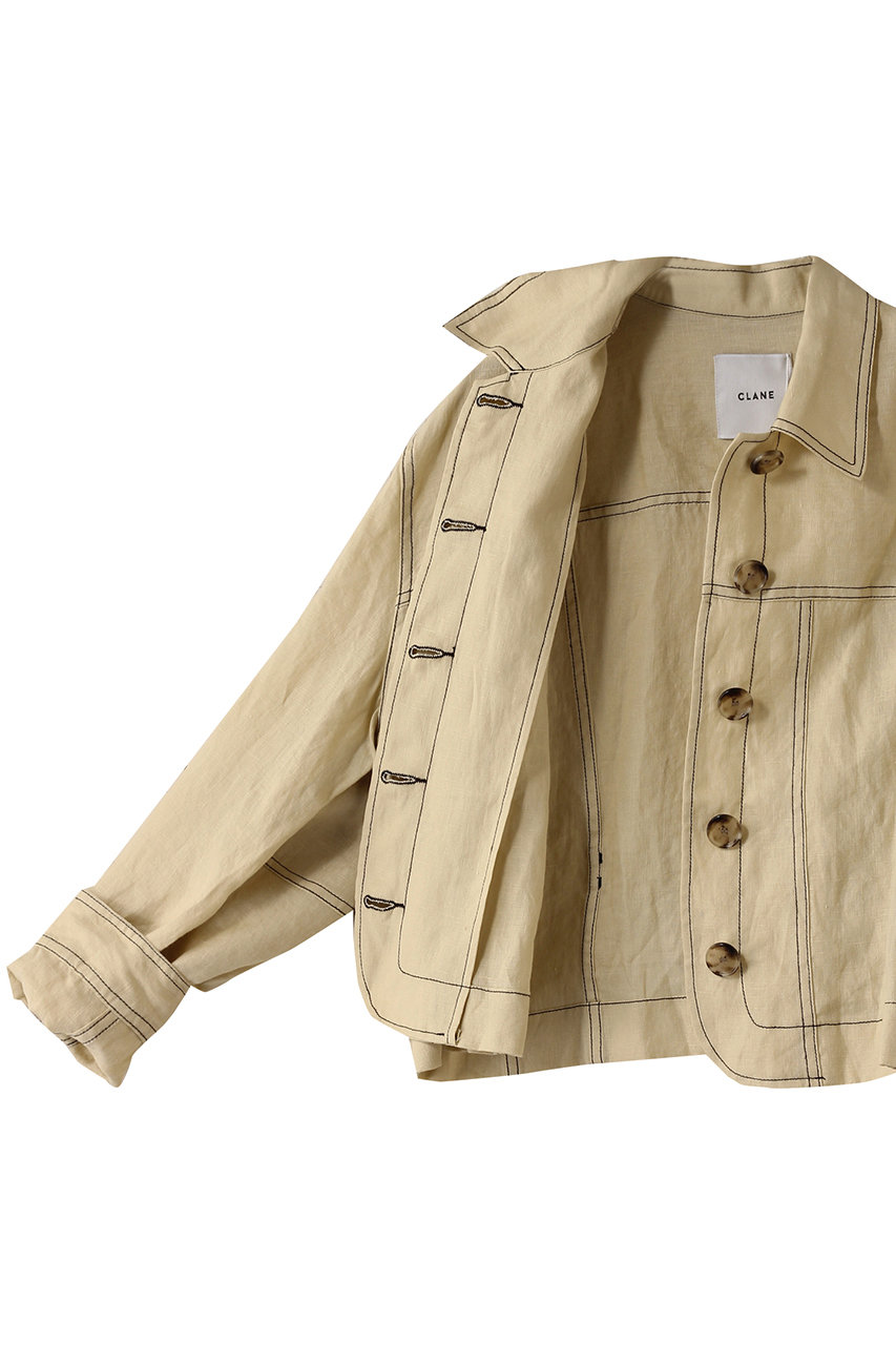 CLANE (クラネ) 18103-0462 LINEN SHIRT JACKETの通販 - BOOMERANG