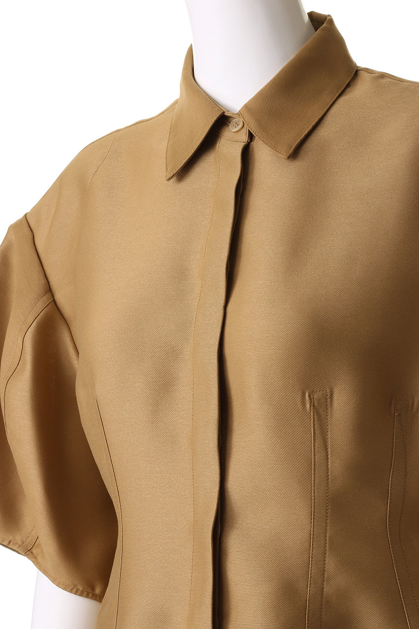 新品クラネ　CLANE ホワイト パフスリーブ クロップトップ CLANE - CLANE SHIRRING PUFF SLEEVE TOPSの通販 by M.S｜クラネ