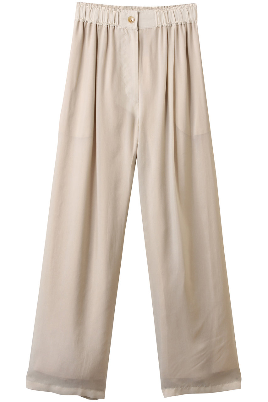 CLANE SHEER AIRY PANTS/パンツ (IVORY, 1) クラネ ELLE SHOP CLANE SHEER AIRY PANTS/パンツ (IVORY, 1) クラネ ELLE SHOP