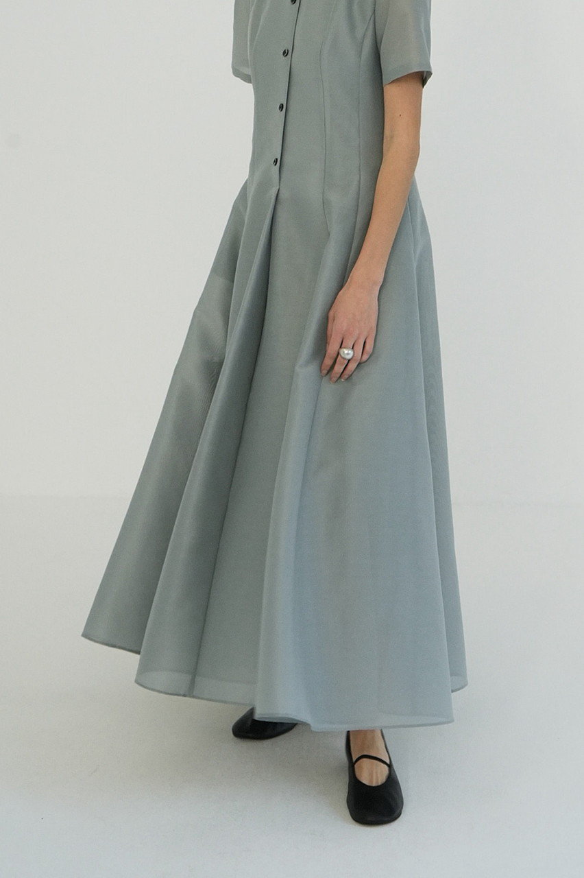 CLANE(クラネ)｜FULFFY SHEER H/S SHIRT ONEPIECE/ワンピース