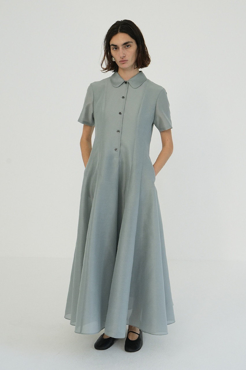 CLANE(クラネ)｜FULFFY SHEER H/S SHIRT ONEPIECE/ワンピース