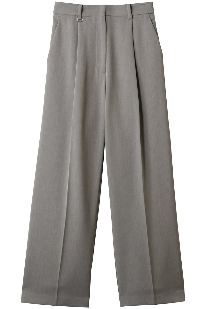 CLANE 2WAY TUCK STRAIGHT PANTS/パンツ (GRAY, 0) クラネ ELLE SHOP