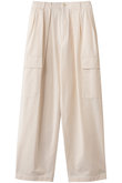 WIDE TUCK WORK PANTS/パンツ