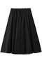 TUCK DETAIL FLARE SKIRT/スカート クラネ/CLANE BLACK