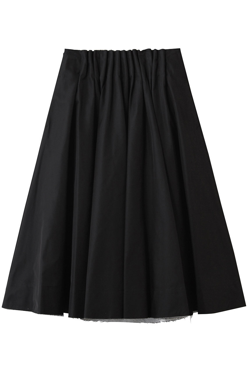 CLANE スカート　skirt CLANE(クラネ)｜TUCK DETAIL FLARE SKIRT/スカート/BLACK の通販